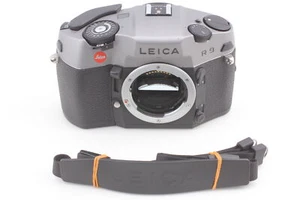 [Almost MINT] Leica R9 Anthracite SLR 35mm Film Camera Silver Body From JAPAN - Picture 1 of 12