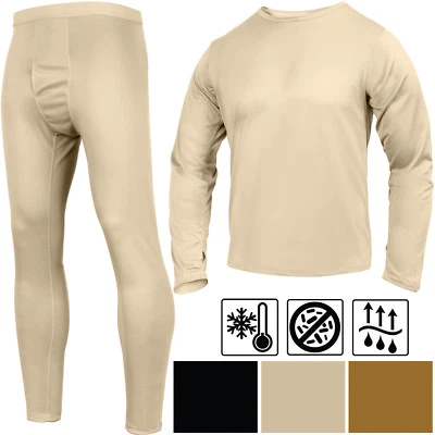 Silk Weight Thermals Gen III Military ECWCS Underwear Long Johns Shirt or Pants - Image 1 of 4