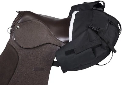 Bolsa de sillín de nailon inglesa Tough-1 Foto 1 de 4