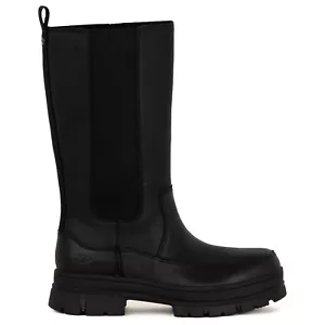 UGG Womens Boots Ashton High Chelsea Casual Calf Length Full Grain Leather - Picture 1 of 5