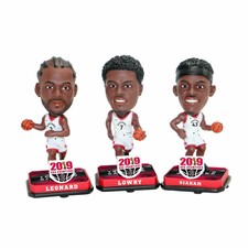 Toronto Raptors 2019 NBA Champions Mini Bobbleheads Kawhi Leonard Lowry Siakam