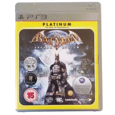 Batman: Arkham Asylum Platinum | Complete | PS3 Game Of The Year Edition - Image 1 of 4