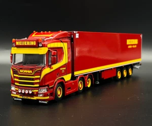 Scania R normal CR20N 6x2 reefer trailer "Meijering Transport" WSI truck models - Picture 1 of 11