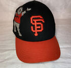 Twins Enterprise Black Orange SF Giants Baseball Hat Cap San Francisco One Size