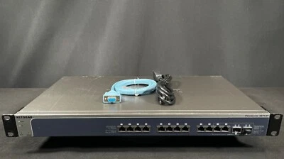 NetGear Prosafe XS712T-100NES 12-Port  10GbE Smart  Network Switch-Fast Shipping - Image 1 of 4