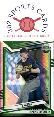 2022 Panini Elite Extra Edition #136 Spencer Miles /499 - Image 1 of 2