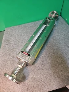 Wallace & Tiernan 5210g22106xxia410sxx Glass Tube Flow Varea-Meter 350psi 0-100% - Picture 1 of 10