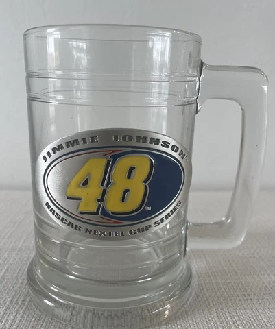Jimmy Johnson 48 NASCAR Nextel Cup Series 16 oz Glass Mug Cover