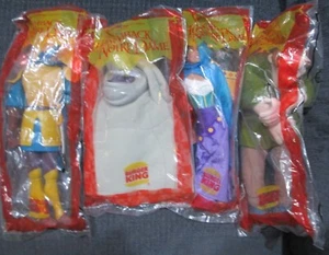 Disney Hunchback of Notre Dame Burger King Toys Quasimodo Phoebus Hugo Esmeralda - Picture 1 of 3