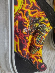 VANS low top Pirate Print Sz 10.5us - Picture 1 of 10