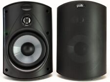 2x Polk Audio Atrium 4 Outdoor All Weather Speaker- New (Black, Pair)