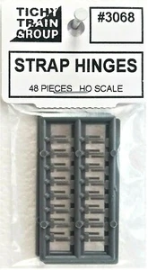 Paquete de bisagras estilo correa grupo tren Tichy escala HO 3068 (48) - Imagen 1 de 1