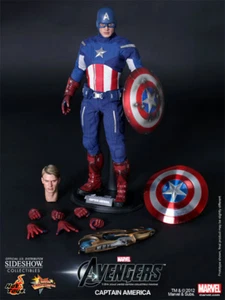Hot Toys Captain America Avengers 2012 1/6 Scale Figure - Picture 1 of 2