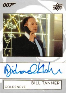2019 Upper Deck James Bond 007 Collection Michael Kitchen Auto Autograph