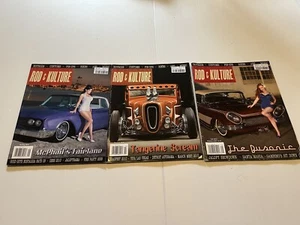 Rod & Kulture Magazine Issues 21 22 31 Collectable Car Hot Rod Bundle Lot x 3 - Picture 1 of 5