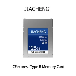 JIACHENG CFexpress Type B Memory Card 128GB For 4K Camera Fujifilm Canon Nikon - Picture 1 of 7