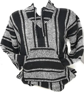 Camicia Baja Unisex Piccola - Fibre Riciclate Righe Felpa con Cappuccio Colori Assortiti Giacca - Foto 1 di 4