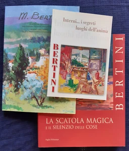MARCELLO BERTINI LOTTO 3 CATALOGHI MONOGRAFIE MOSTRE - POSSENTI MATTA SASSU - Foto 1 di 1