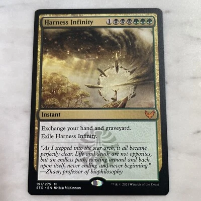 MTG Harness Infinity Strixhaven: School of Mages 191/275 Regular Mythic - Image 1 of 4