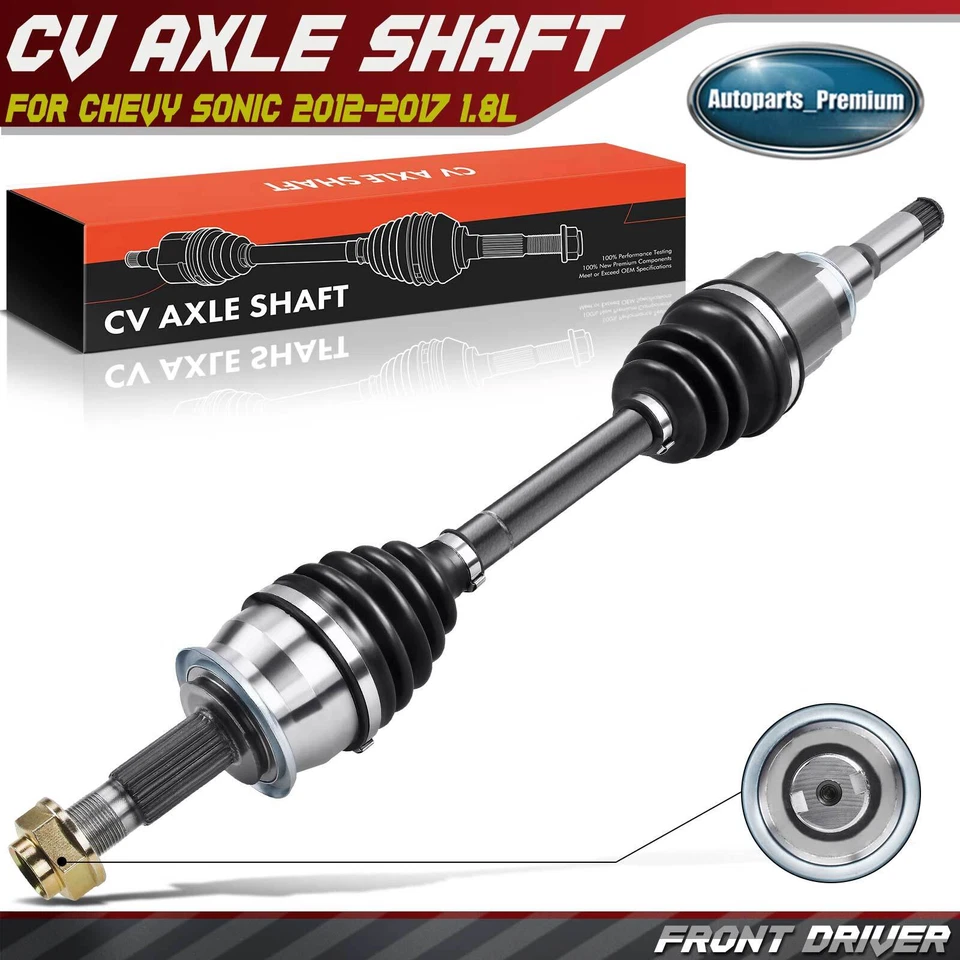Conjunto de eje CV conductor delantero para Chevrolet Sonic 2012-2017 transmisión automática de 1,8 L Foto 1 de 4