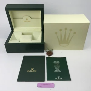 Rolex Watch Box Case 30.00.08 Wave Small Red Tag Card Case Genuine r70625002 - Picture 1 of 15