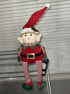 Topper de árbol de elfos decoración navideña ayudante de Santa súper lindo - Imagen 1 de 7