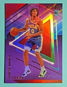 2020-21 Panini Recon Tyrese Maxey ROOKIE RC Red Holo SP #149/199 - Picture 1 of 4
