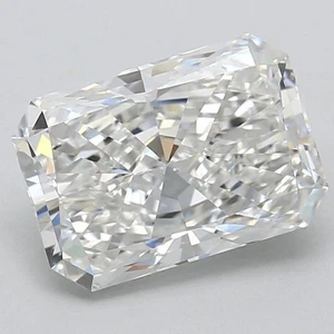 3.50 Carat 8x10mm Radiant Cut Lab Grown Diamond VVS1 D Color Loose Gemstone - Picture 1 of 1