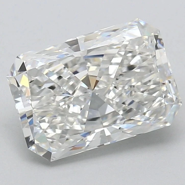 3.50 Carat 8x10mm Radiant Cut Lab Grown Diamond VVS1 D Color Loose Gemstone - Image 1 of 1