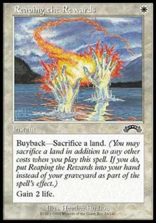 Reaping the Rewards - Medium Play MTG Exodus - Image 1 of 1