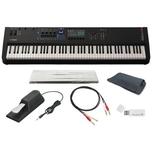 YAMAHA MODX M8 88-Key Music Synthesizer FC4A Pedal With Accessories Black - Picture 1 of 14