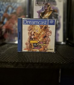 Marvel vs. Capcom 2: New Age of Heroes (Sega Dreamcast, 2000) Manual Boxed