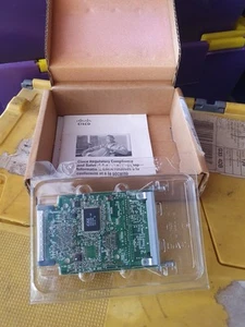 Cisco EHWIC-4ESG Cisco 4-Port 10/100/1000 Ethernet Switch Interface Card A6 - Picture 1 of 4