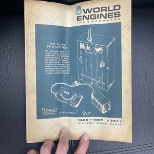 Anuncio de cargador World Engines Incorporated para el robot Controlaire R/C A8 - Imagen 1 de 8