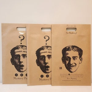 Lot of 3 Trader Joe's 2025 "Mystery Packs" Total Bags = 9 SEALED NEW - Picture 1 of 2