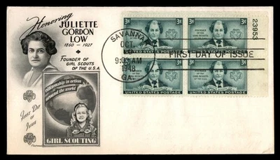 Mayfairstamps US FDC 1948 Georgia block founder of girl scouts Juliette Gordon L - Image 1 of 2