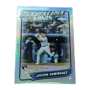 2024 Topps Chrome Update Series - Major League Minis Jasson Dominguez #MM-8 (RC) - Picture 1 of 2