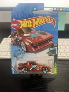 Hot Wheels 2020 Super Treasure Hunt F Case Mazda RX-7 Speed Blur 5/5 #130 - Picture 1 of 4