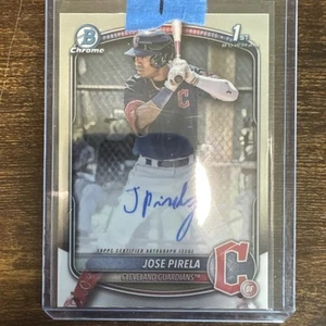 2025 Bowman Chrome Prospects Auto Jose Pirela 1st #CPA-JP - Picture 1 of 4