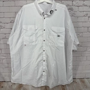 Men’s Short sleeve shirt Plus Sizes 4xl White - Picture 1 of 8