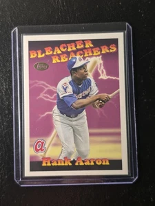 2025 Topps Update Hank Aaron #BR-24 Bleacher Reachers Insert Braves - Picture 1 of 2