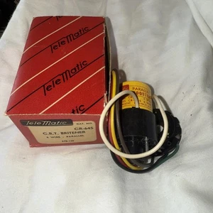 Vintage TeleMatic CRT helleres Modell CR-64S Duodecal Basis parallel verdrahtete Filamente - Bild 1 von 5