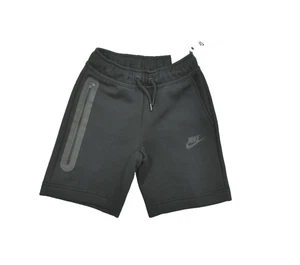NEW Nike Tech Fleece Kids Shorts Black Youth XS W/ Tags Suggested Retail $65 - Picture 1 of 8