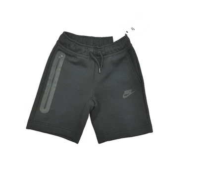 NUEVO Pantalones Cortos Nike Tech Fleece Niños Negros Juveniles XS con Etiquetas Sugeridas Minorista $65 Foto 1 de 4