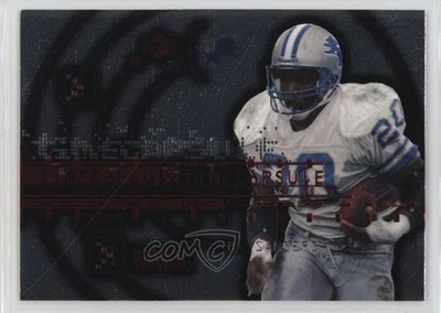 1999 Upper Deck Powerdeck Time Capsule Auxiliary Barry Sanders #AUX-T2 HOF - Image 1 of 3
