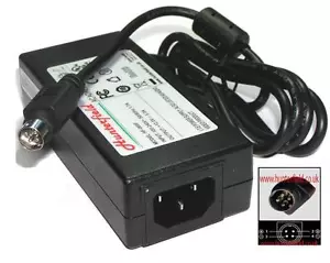 Adaptador de CA 12V 5A 60W 4 pines tipo CA para TV y monitor - Imagen 1 de 3