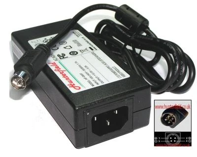 12V 5A 60W 4 pin type AC adapter for TV and monitor - Image 1 of 3