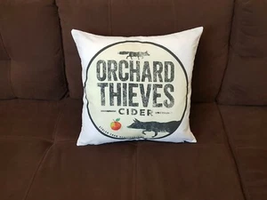 1x Orchard Thieves Cider Cushion Cover Pillow Case 18” 45x45cm Party Gift - Picture 1 of 6