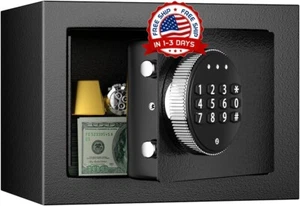 Cajas Fuertes Digitales Caja Fuerte Grandes De Seguridad Contra Fuego Dinero NEW - Picture 1 of 8
