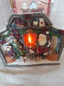 Christmas Decoration Winter/Christmas Idyll With Lights In Original Box Xmas M - Picture 1 of 6